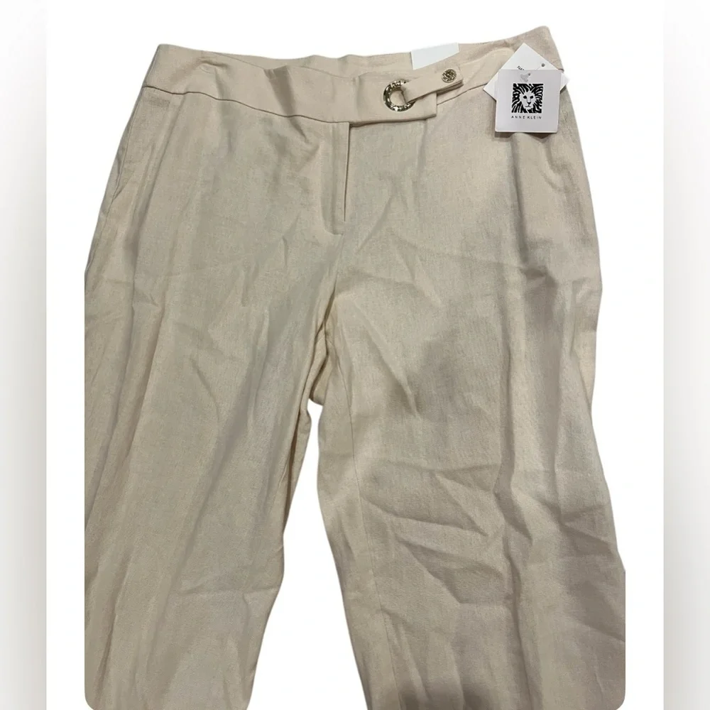 Anne Klein Linen Pants, NWT, 10